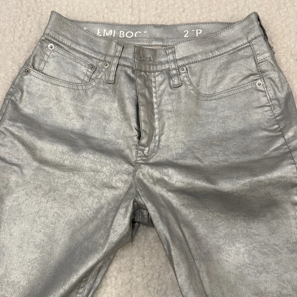 J Crew Silver Pants